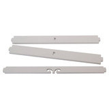 Home Office White Wooden Desk Tidy Stationery Pen Organiser Holder Shabby Chic Pattern:water cube