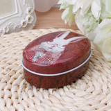 Home Office torage Box Soap Shape Tea Candy Storage Tin Box Coin Box Jewelry Container Retro Sundries Desk Organizer