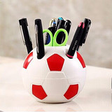 Home Office Storage Creative Multi-function Football Toothbrush Holder Pen Holders Home Office Organizer for School
