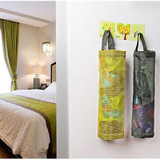 Home Grocery Bag Holder Wall Mount Storage Dispenser Plastic Kitchen Organizer