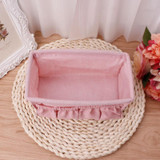 Home Foldable Makeup Organizer Multifunction Linen Cosmetic Storage Box Desktop Dressing Jewelry Small Storage Box