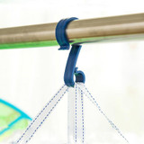 Home Dryer Double Layer Drying Rack Folding Hanging Clothes Laundry Basket Dryer Sweater Cloth Net Dry Rack Mesh Hanger