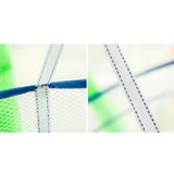 Home Dryer Double Layer Drying Rack Folding Hanging Clothes Laundry Basket Dryer Sweater Cloth Net Dry Rack Mesh Hanger