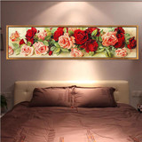 Home Decoration Diamond Painting rhinestone Cross Stitch rose flower Diy Diamond Embroidery Floral Diamond Mosaic Wall Decor