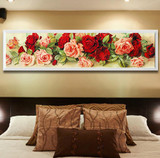 Home Decoration Diamond Painting rhinestone Cross Stitch rose flower Diy Diamond Embroidery Floral Diamond Mosaic Wall Decor