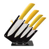 Home Ceramic Knife with Holder Kitchen Set 3" 4" 5" 6" Inch+ Peeler+Holder White Zirconia Blade Kitchen Knife good quality