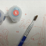 HOME BEAUTY oil paint painting by numbers diy picture drawing coloring on canvas painting by hand wall paint landscape Y052