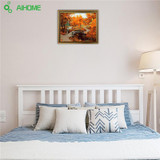 HOME BEAUTY drawing pictures on canvas diy digital oil painting by numbers home decoration unique gift craft paint autumn