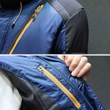 Holyrising 2017 New Casual Brand White Duck Down Jacket Men Autumn Winter Warm Coat Warm Down Hooded Jacket #18032
