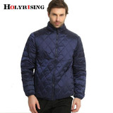 holyrising 2017 Casual Ultralight Mens Duck Down Jackets Autumn Winter Jacket Men Lightweight Duck Down Jacket Men Overcoats