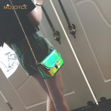 Holographic Laser Women Messenger Bag Snakeskin Leather Handbag Small  Shoulder Bag holographic Crossbody Bag Bolsa Feminina Holographic Laser Women Messenger Bag Snakeskin Leather Handbag Small  Shoulder Bag holographic Crossbody Bag Bolsa Feminina