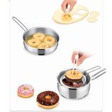 Hollow DIY Donut Mold Cake Bread Cutter Maker Baking Mould Kitchen Tool