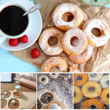Hollow DIY Donut Mold Cake Bread Cutter Maker Baking Mould Kitchen Tool