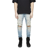Hole Jeans Represent Clothing Designer Pants Black Destroyed Mens Slim Denim Straight Biker Skinny Men Ripped Jeans