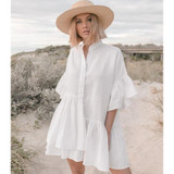 Sun Shine Beach lace Cover Up Wrap Bikini Cover Up
