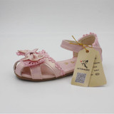 HITOMAGIC 2017 Kids Shoes Sandal Girls Leather Kids Girl Summer Shoes Bowtie Baby Sandals Soft Leather Children Footwear Pink