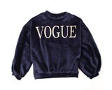 Hirsionsan Winter Hoodies Sweatshirt Women VOGUE Printed Fleece Velvet Hoodies Harajuku Velour Pullovers Ladies Casual Warm Tops