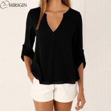HIRIGIN Blusas Femininas 2017 Camisas Long Sleeve Shirt Women Clothes Blouse Large Size Korean Fashion Clothing Chemise Femme