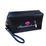 HIPSTEEN Portable Retro Style Cute Fashion Lip Fashion Pattern Cosmetic Bag Durable Travel Organizer Bag (Lips color random)
