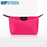 HIPSTEEN Dumplings Shape Candy Color Travel Cosmetic Bag Women Cosmetics Makeup Bag Organizer Storage Bag