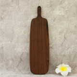 Hippo Home Black Walnut Chopping Blocks Kitchen Wood Food Plate Wooden Pizza Sushi Bread Whole Wood Tray Cutting Board No Paint