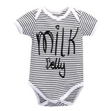 2017 Newest Kids Baby Boy Girl bodysuits Infant Striped Jumpsuit Bodysuit Clothes Outfits