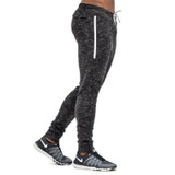 2017 Newest Gyms pants joggers men Casual Elastic cotton Mens Fitness Workout Pants skinny Sweatpants Trousers Jogger PantsM-XXL