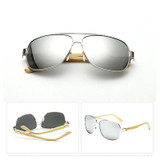 2017 Newest Fashion Sunglasses with Bamboo Frame and Mirror Lenses