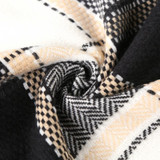 2017 Newest Fashion Men Scarves Imitation Cashmere Plaid Long Scarf Autumn And Winter Warm Soft Scarf