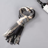 2017 Newest Fashion Men Scarves Imitation Cashmere Plaid Long Scarf Autumn And Winter Warm Soft Scarf
