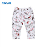 2017 Newest Baby Boys Girls Pants Autumn Spring Cotton Floral Legging Newborn Infant Pants Baby Girl Clothing Casual Trousers