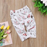 2017 Newest Baby Boys Girls Pants Autumn Spring Cotton Floral Legging Newborn Infant Pants Baby Girl Clothing Casual Trousers