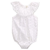 2017 Newborns White Lace Baby Rompers Summer Infant Baby Girls Clothes Toddler Kids Jumpsuit Sunsuit Outfits Coveralls