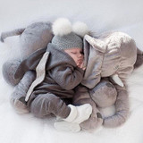 2017 Newborn Infant Baby Girl Boy Clothes Cute 3D Bunny Ear Romper Jumpsuit Playsuit Autumn Winter Warm Bebes Rompers One Piece