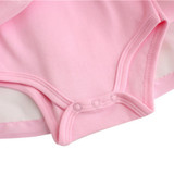2017 NewBorn Baby Dress Summer Cotton Bow Baby Rompers For girls Summer Kids Infant Clothes Baby Girls Jumpsuit