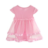 2017 NewBorn Baby Dress Summer Cotton Bow Baby Rompers For girls Summer Kids Infant Clothes Baby Girls Jumpsuit