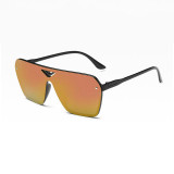 2017 New Women's Sunglasses Conjoined Spectacle Lens Brand Design Rimless Summer Style Sun Glasses Oculos De Sol UV400