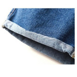 2017 New Women's Jeans Summer High Waist Stretch Denim Shorts  Slim Button Jeans 5XL