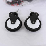BABYYOYA Baby Strollers Front And Back Accessories Suit Yoya Yoyo Wheels Pushchair Back Rubber Pram Stroller Accessorie