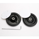 BABYYOYA Baby Strollers Front And Back Accessories Suit Yoya Yoyo Wheels Pushchair Back Rubber Pram Stroller Accessorie