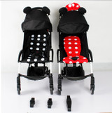 Babyyoya 3pcs /set Coupler Bush Insert Into The Strollers For Baby Yoya Stroller Connector Adapter Make Yoyo Into Pram Twins