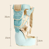 Babytry 3D Mesh Multifunctional Breathable Waist Stool Infant Hipseat Sling Backpack Baby Carrier Belt Harness For Kids