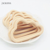 Baby Wood Teether Cloud Shape Natural Beech Wooden Teether Infant Chew Toys, Wood Teething Accessories, Baby Shower Gifts