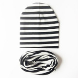 Baby Winter Spring Hat Scarf Nice Camo Print Cotton Children Cap Collar Kids Boy Girl Beanie bonnet Infant Toddler Hats Set