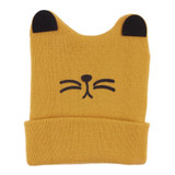 baby winter hat for a girl knitted Cat Hat Baby Boys Knitted Woolen Skull toddler winter hat baby boy accessories winter hats