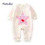 Baby winter infant cotton filling thick snowsuit  keep warm newborn baby girl boys soft clothes snowsuit for boys winter coats