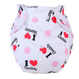 Baby Washable Cloth Diapers Adjustable Nappy Waterproof Reusable baby Diapers Nappies Pocket Inserts