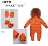 baby warm clothes Duck Down Rompers Snowsuit Outerwear Boy Snow Wear kids Jumpsuit Girl Real Fur Clothing Winter Overalls baby warm clothes Duck Down Rompers Snowsuit Outerwear Boy Snow Wear kids Jumpsuit Girl Real Fur Clothing Winter Overalls