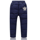 Baby Warm Down Pants Baby Boys GirlsTrousers Baby Girls Winter Pants Children Casual Trousers