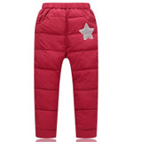 Baby Warm Down Pants Baby Boys GirlsTrousers Baby Girls Winter Pants Children Casual Trousers